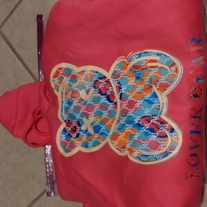 Pink Lover Bear hoodie